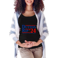 Dutton Rip 2024 , Taking Them All To The Train Station Maternity Scoop Neck T-shirt | Artistshot