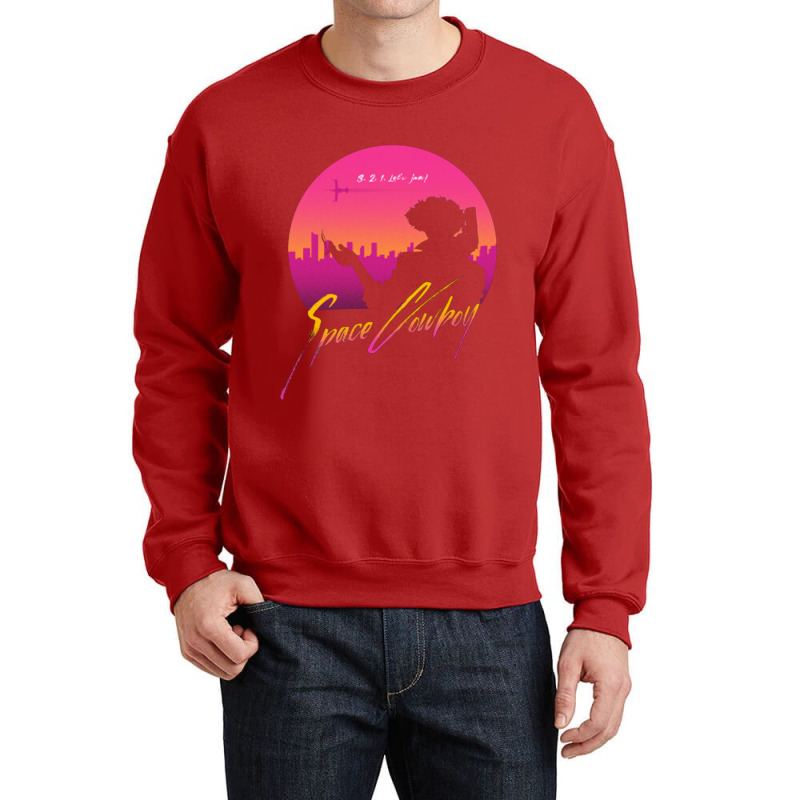 Boy Cowboy Jazz Crewneck Sweatshirt by andrianisofi | Artistshot