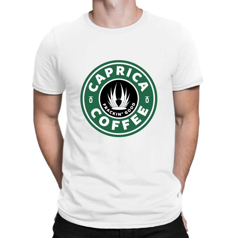 Caprica Coffee Frackin T-shirt | Artistshot