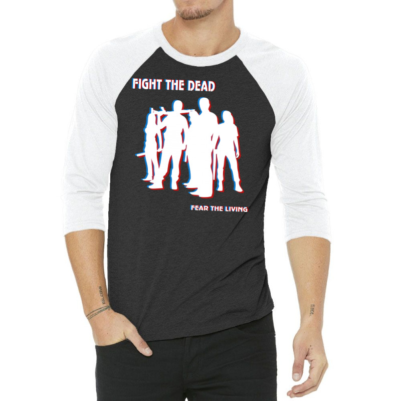 Fight The Dead 3/4 Sleeve Shirt by Chilistore | Artistshot