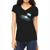 Milky Way Cute Funny Space Astronomy Pun Graphic T Shirt T Shirt Women's V-neck T-shirt | Artistshot