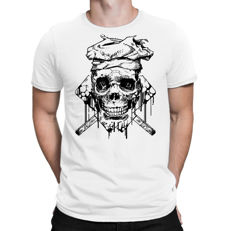 chef skull t shirt
