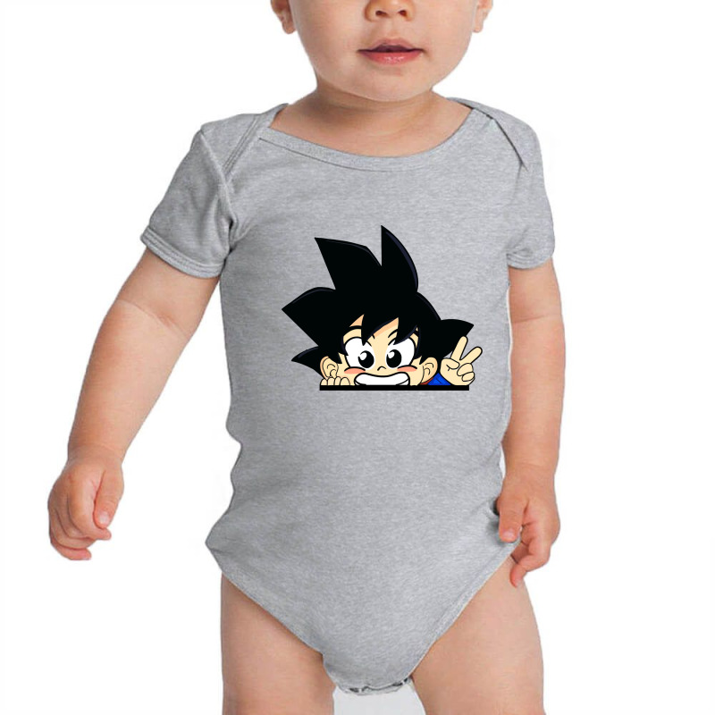 Goku Funny Baby Bodysuit by Pixel kon | Artistshot