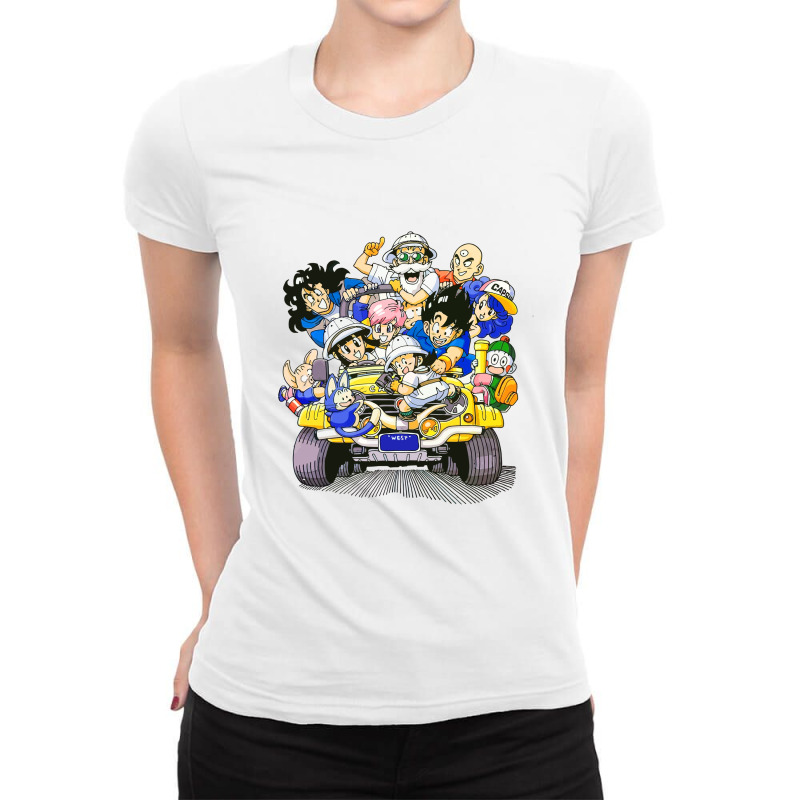 Goku Funny Ladies Fitted T-Shirt by Pixel kon | Artistshot