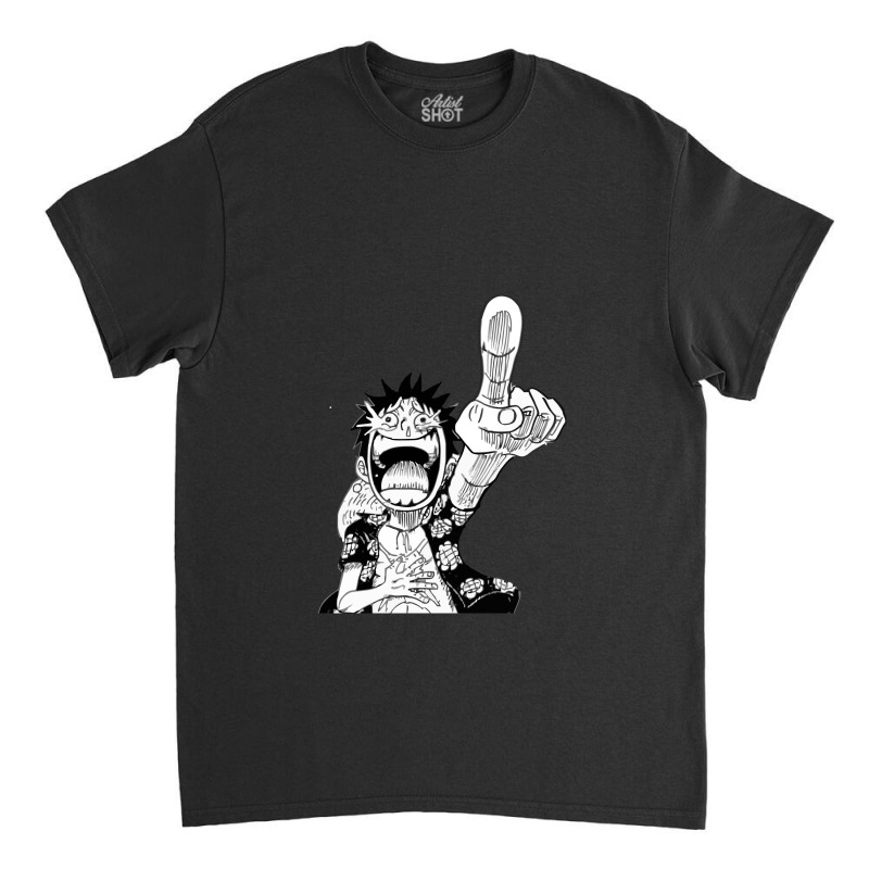 One Piece Funny Classic T-shirt by Pixel kon | Artistshot