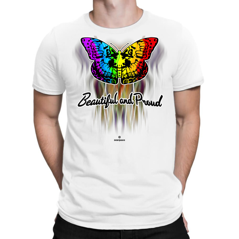 Womens Yes You Are Beautiful No Matter What; So Be Proud And Happy V N T-shirt | Artistshot