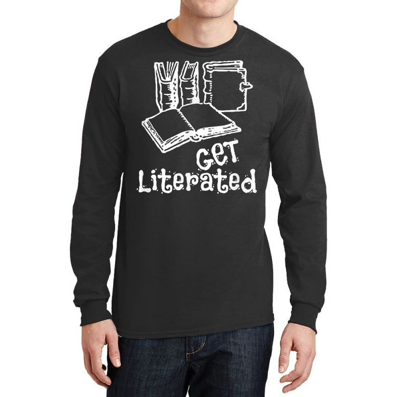 Word Play   Get Literated T Shirt Long Sleeve Shirts | Artistshot