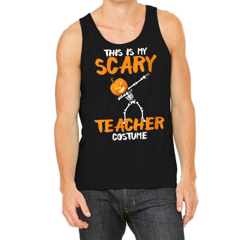 Womens This Is My Scary Teacher Halloween Costume Art Character Tank Top | Artistshot