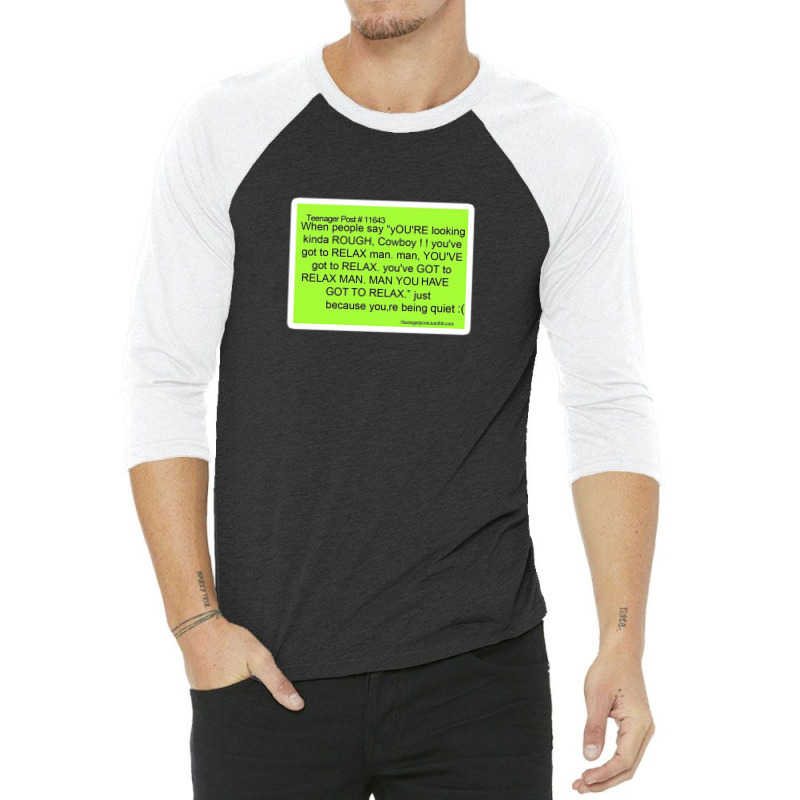 I Am Coping 64055674 3/4 Sleeve Shirt | Artistshot