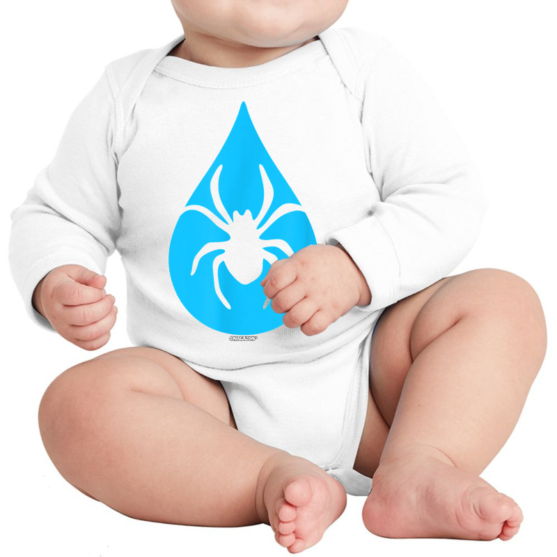 Water Droplet Spider Waterspider Coworker Swagazon Associate T Shirt Long Sleeve Baby Bodysuit by cheesebroughbrensen | Artistshot