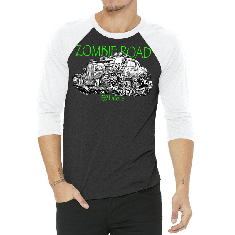 Zombie Road 1939 Lasalle T Shirt 3/4 Sleeve Shirt | Artistshot