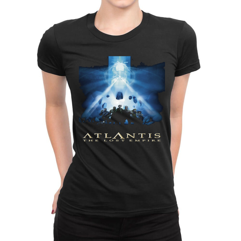 Atlantis The Lost Empire Ladies Fitted T-Shirt by dikokazei | Artistshot