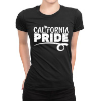 California Pride Lgbtq America Ladies Fitted T-shirt | Artistshot