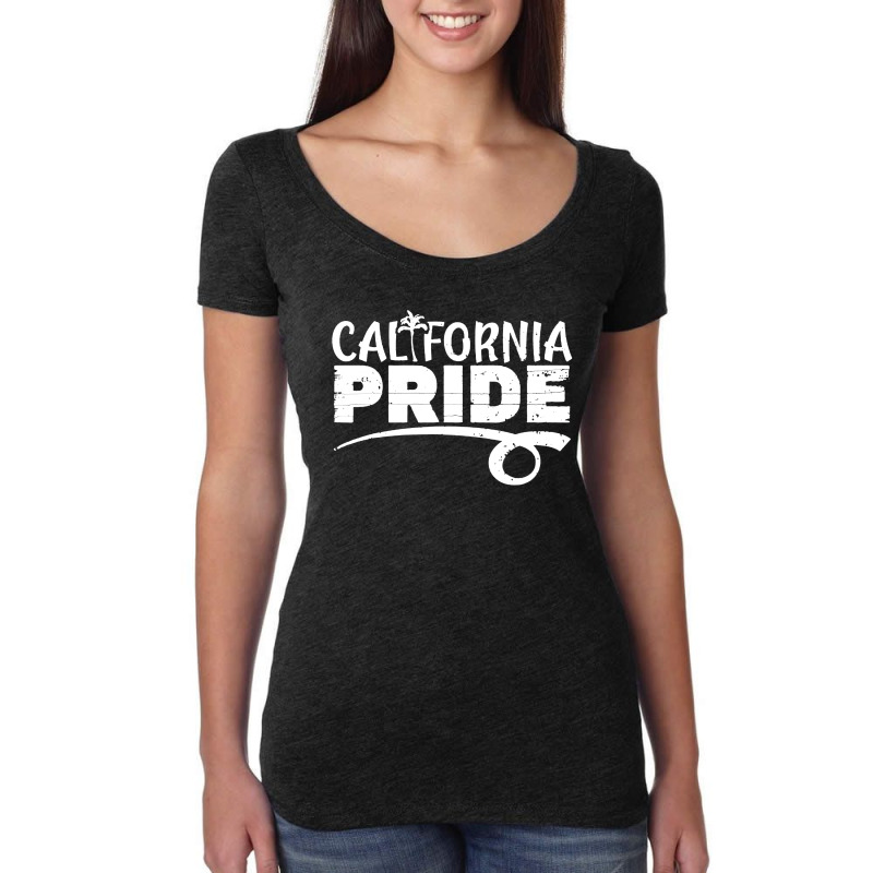 California Pride Lgbtq America Women's Triblend Scoop T-shirt by BanglaArt | Artistshot