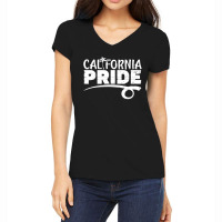 California Pride Lgbtq America Women's V-neck T-shirt | Artistshot