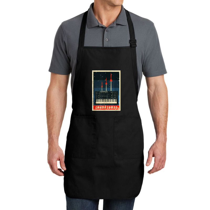 Vintage Synthesizer Full-length Apron | Artistshot