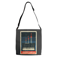 Vintage Synthesizer Adjustable Strap Totes | Artistshot