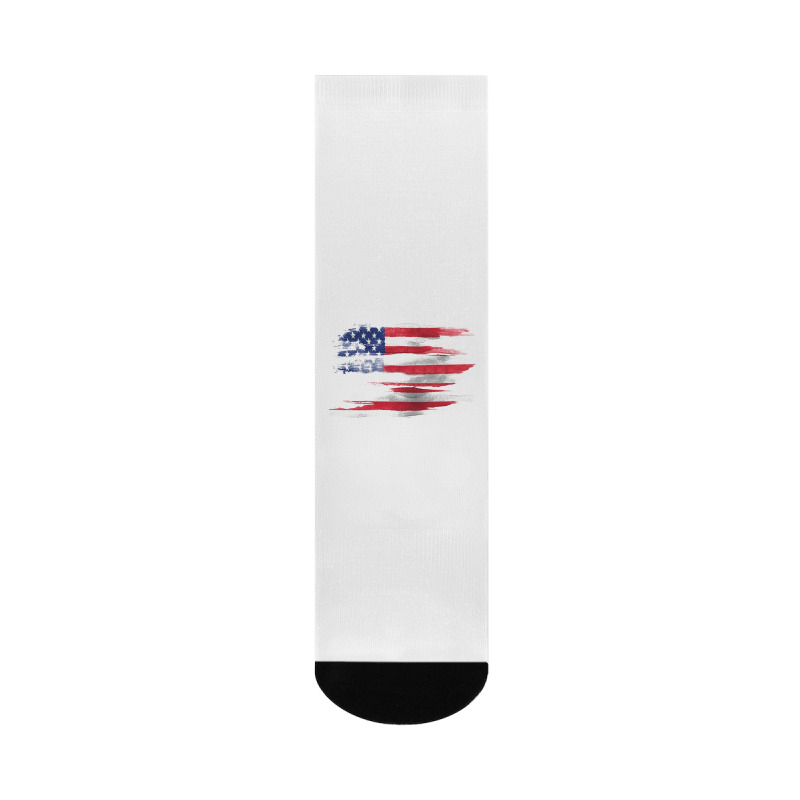 American Flag Mask Crew Socks | Artistshot