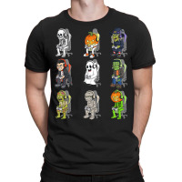 Gaming Halloween Skeleton Vampire Gamer Zombie Boys Kids Tank Top T-shirt | Artistshot