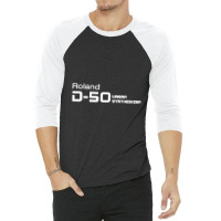 D 50 Synthesiser 3/4 Sleeve Shirt | Artistshot