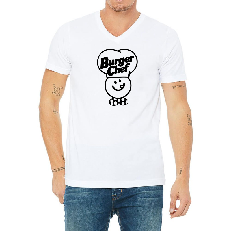 Burger Chef V-neck Tee | Artistshot