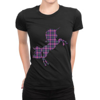 Scotsman Scotland Unicorn Plaid Tartan Day Scottish Unicorn Tank Top Ladies Fitted T-shirt | Artistshot