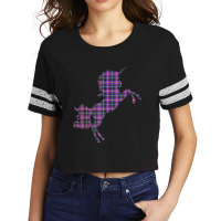 Scotsman Scotland Unicorn Plaid Tartan Day Scottish Unicorn Tank Top Scorecard Crop Tee | Artistshot