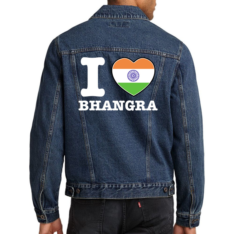 I Love Cricket Bangladeshi Flag Men Denim Jacket | Artistshot