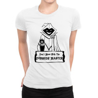 Dungeon Master Cloak Ladies Fitted T-shirt | Artistshot