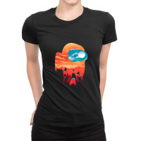 Imposter Sunset Ladies Fitted T-shirt | Artistshot