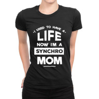 Synchronized Skating Vintage Ladies Fitted T-shirt | Artistshot