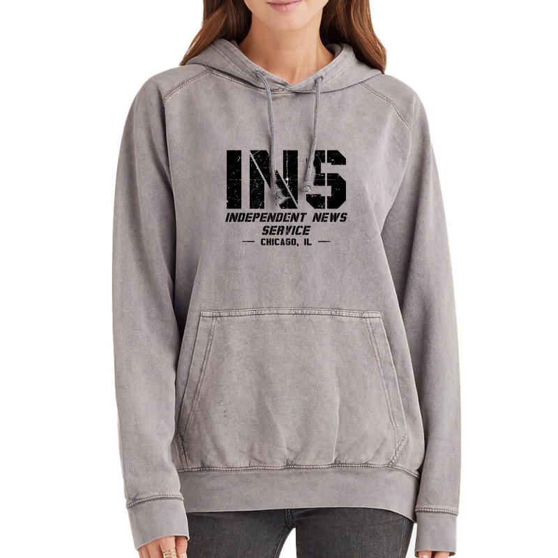 Independent News Service   Chicago Vintage Hoodie | Artistshot