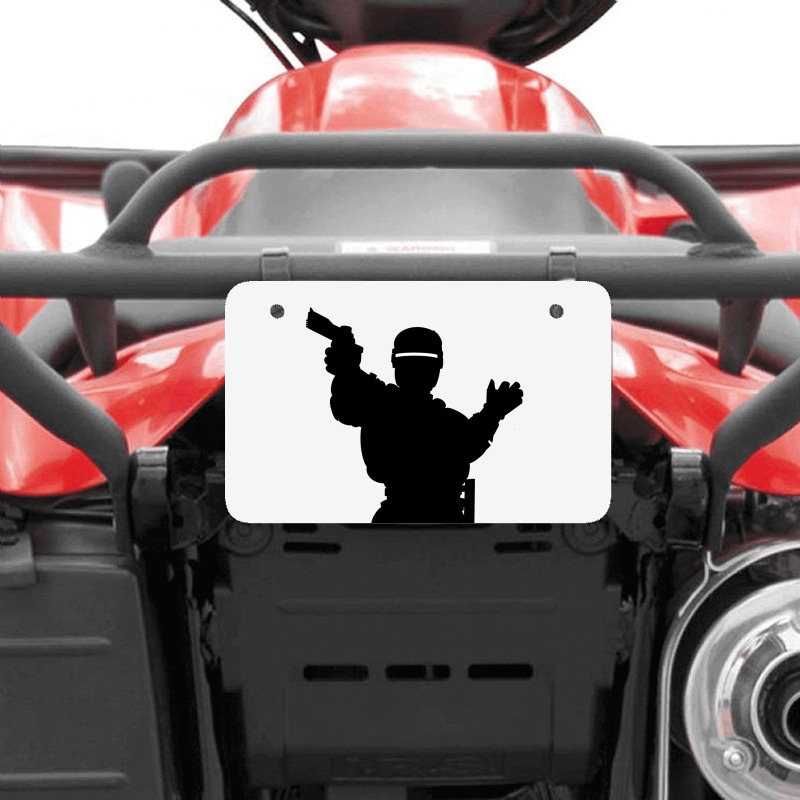 Robocop Atv License Plate | Artistshot