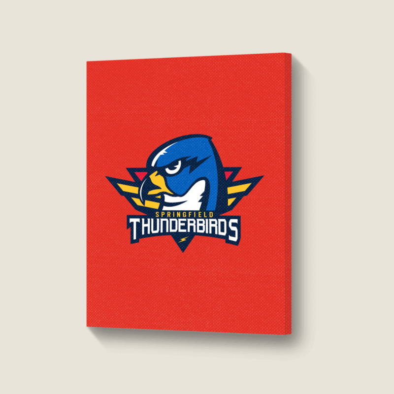 The Springfield.thunderbirds Sport Portrait Canvas Print | Artistshot