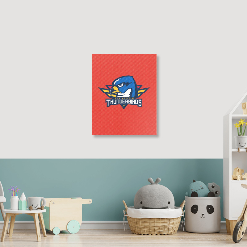 The Springfield.thunderbirds Sport Portrait Canvas Print | Artistshot