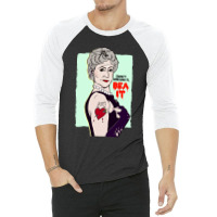 Graphic Picture Wonderland Day Gift 3/4 Sleeve Shirt | Artistshot