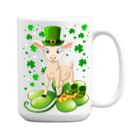 Sheep Irish Shamrock Funny St Patricks Day Lover Gift 163 15 Oz Coffee Mug | Artistshot