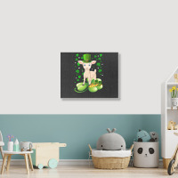 Sheep Irish Shamrock Funny St Patricks Day Lover Gift 163 Landscape Canvas Print | Artistshot