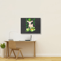 Sheep Irish Shamrock Funny St Patricks Day Lover Gift 163 Landscape Canvas Print | Artistshot