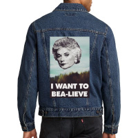 Retro Vintage Wonderland Mens My Favorite Men Denim Jacket | Artistshot