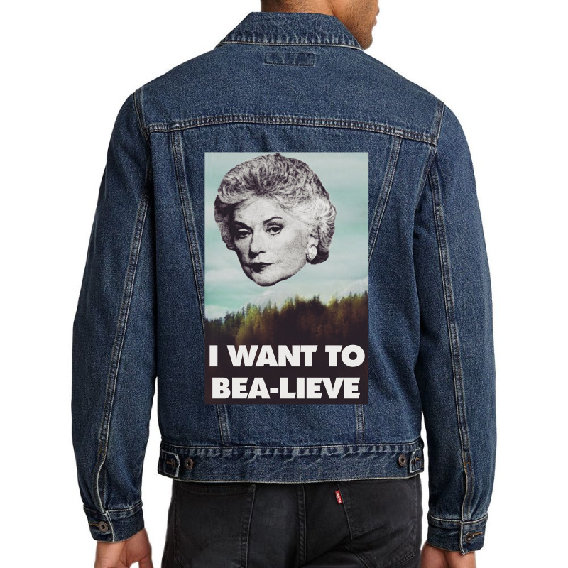 Retro Vintage Wonderland Mens My Favorite Men Denim Jacket by SemajArtists | Artistshot