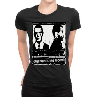 Organized Crime Record Ladies Fitted T-shirt | Artistshot