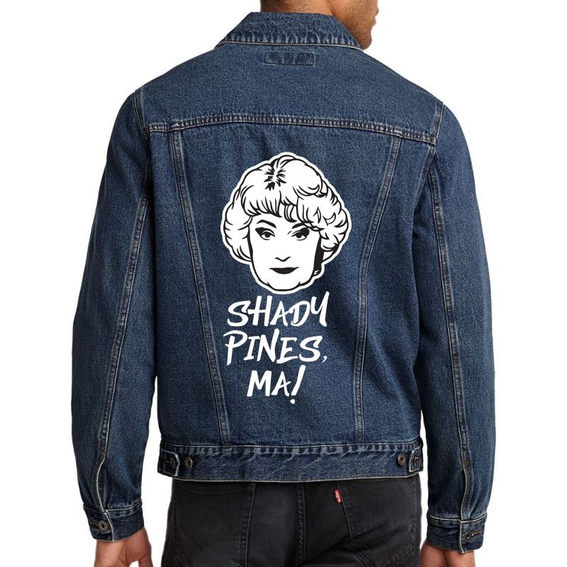 Vintage Retro Pretty Woman Mens Funny Men Denim Jacket by SemajArtists | Artistshot