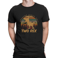 Kids 2nd Birthday Two Rex Gift Second Dinosaur T-shirt | Artistshot