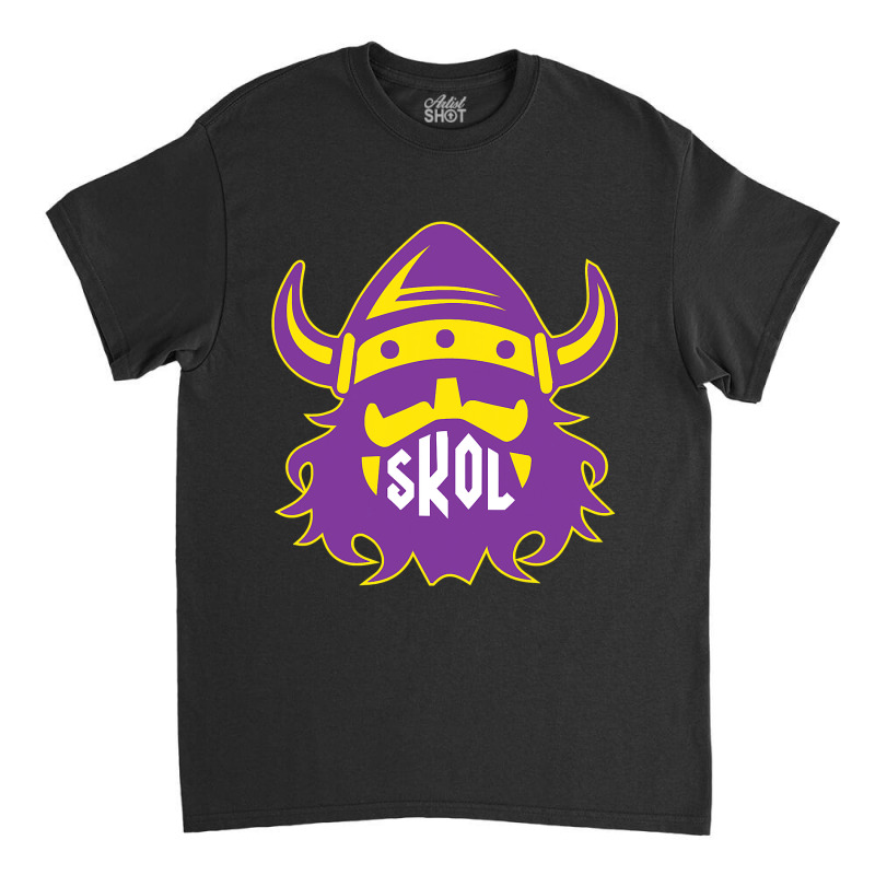 Skol Nordic Viking Helmet Shirt T Shirt Classic T-shirt | Artistshot