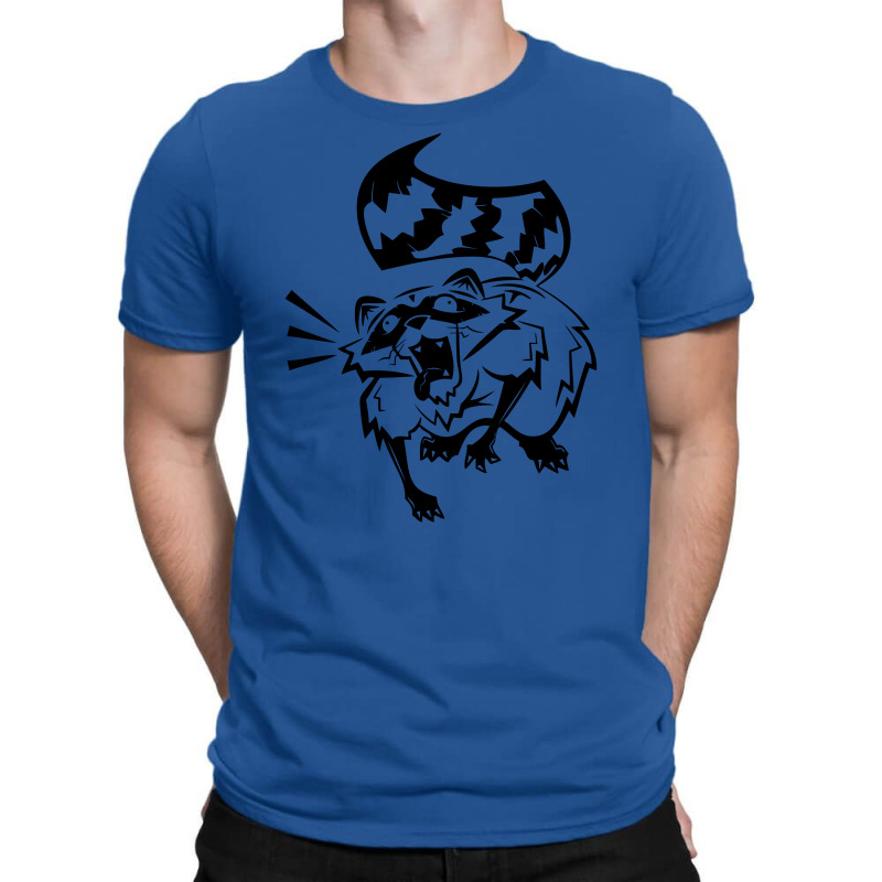 Rabid Racoon T-Shirt by Chilistore | Artistshot