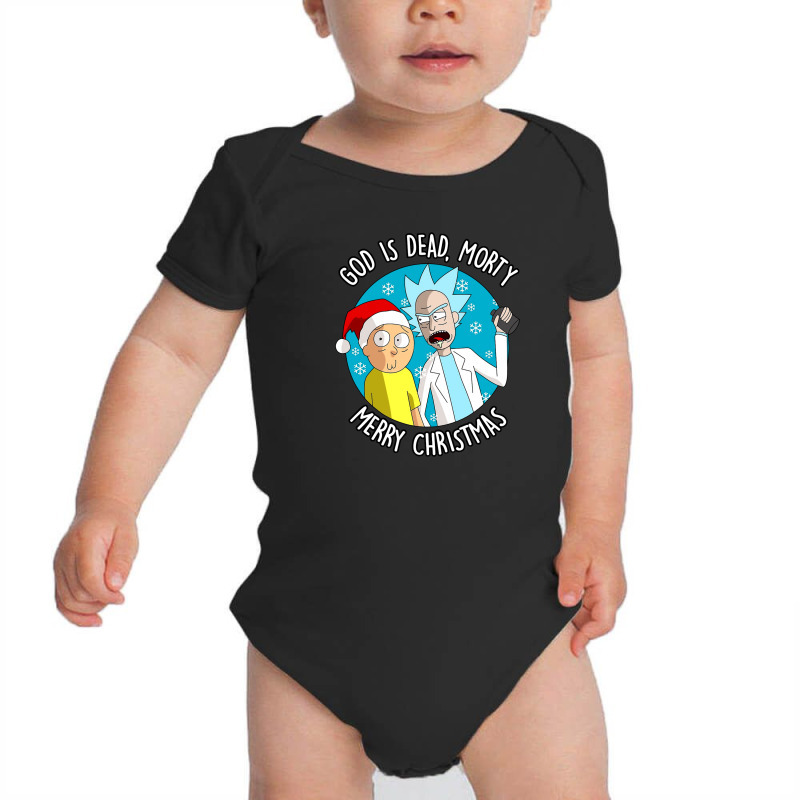 God Is Dead Merry Christmas Baby Bodysuit | Artistshot