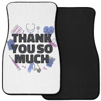 World Health Day Mental Health Awareness Thank You Nurses T Shirt Front Car Mat | Artistshot