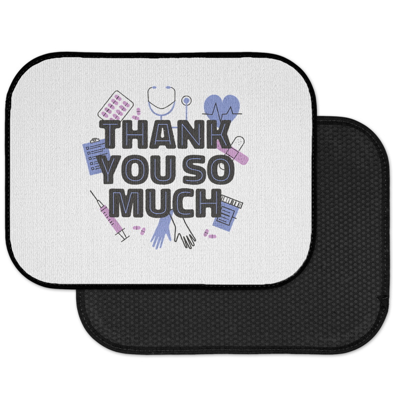 World Health Day Mental Health Awareness Thank You Nurses T Shirt Rear Car Mat by LoriMccarty89 | Artistshot