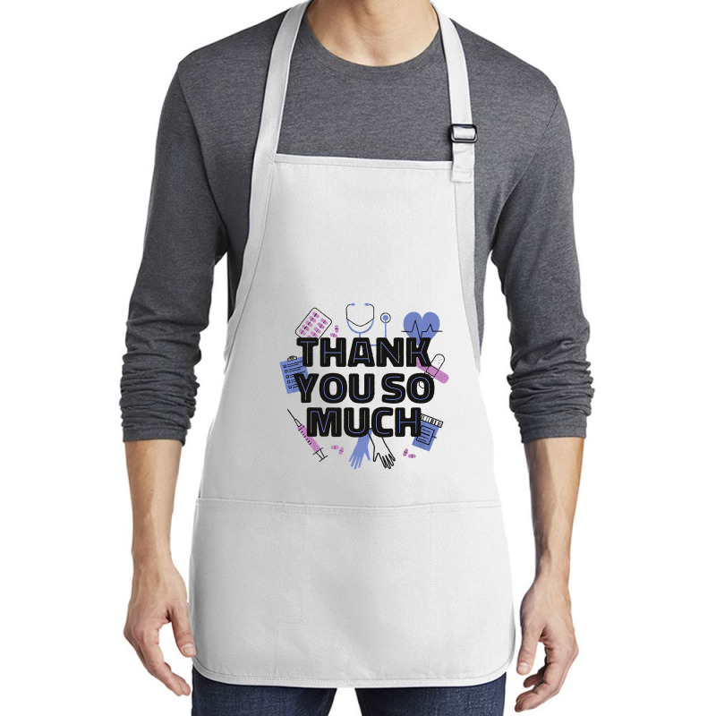 World Health Day Mental Health Awareness Thank You Nurses T Shirt Medium-Length Apron by LoriMccarty89 | Artistshot